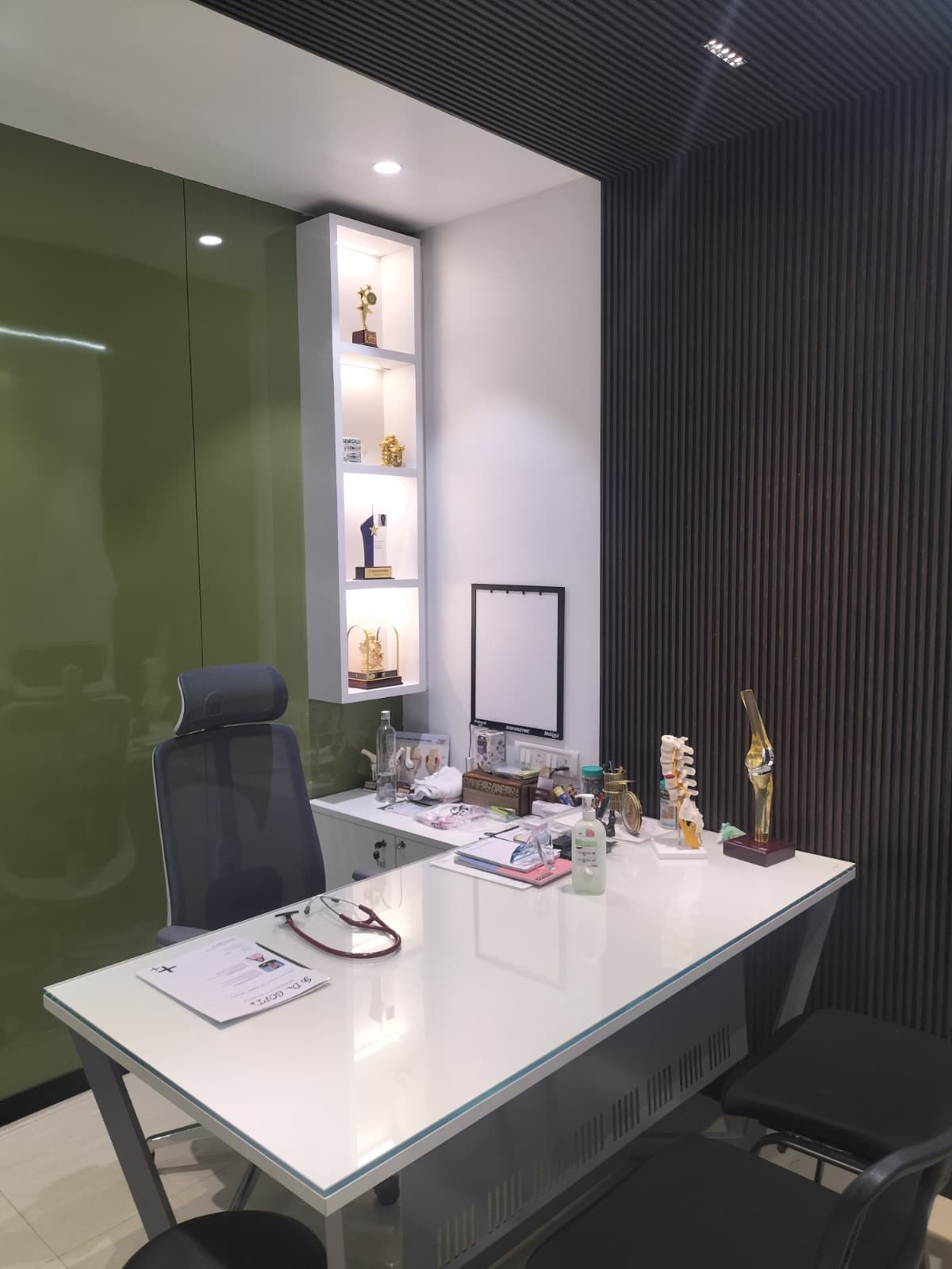 Doctor's chamber at Dr Gopi's Specialty Clinics