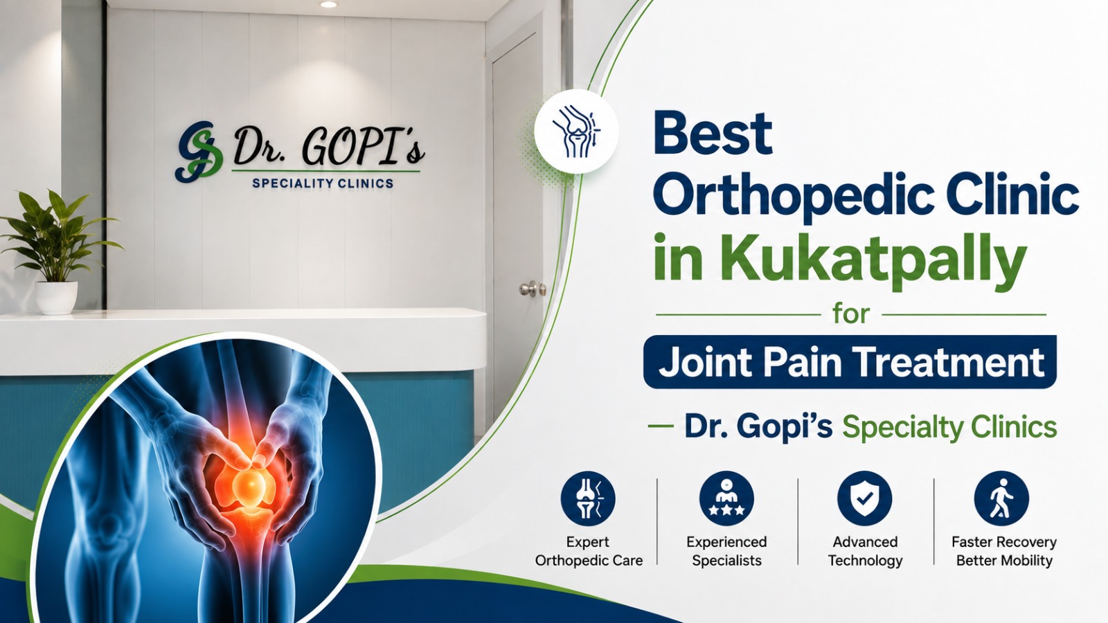 Best orthopedic clinic in Kukatpally for joint pain treatment